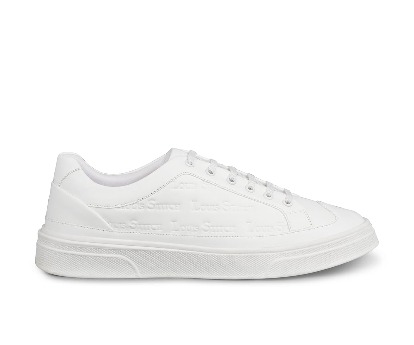 LOUIS STITCH Canadian White Shoes for Men | Lightweight Shoes | Comfortable & Durable All-Day Sneaker| LSP-SNK-LSEMWH