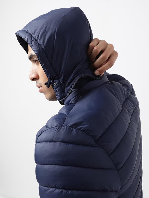 Wildcraft Men Nylon Husky Jacket (Navy1, XXXL)