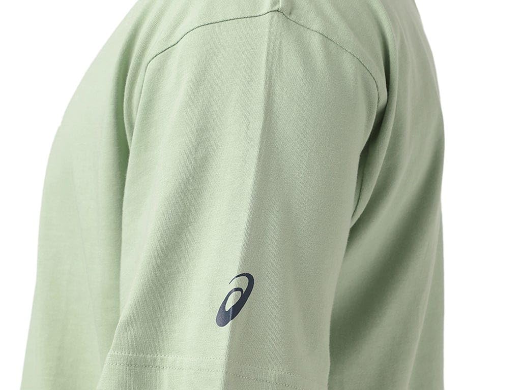 ASICS Men's Solid Regular Fit T-Shirt