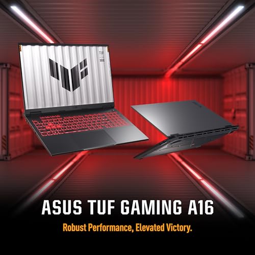 ASUS TUF A16 (2026), AMD Ryzen 7 260, RTX 5050-8GB, 16GB RAM, 1TB SSD, FHD+, 16", (40 cm), Windows 11 Home, M365 Basic(1 Year)* Office 2024, Jaeger Gray, 2.2 Kg, FA608UH-RV112WS, Gaming Laptop