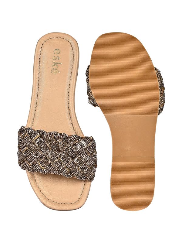 eske Mitzi Slip -On Women's Leather Sandal