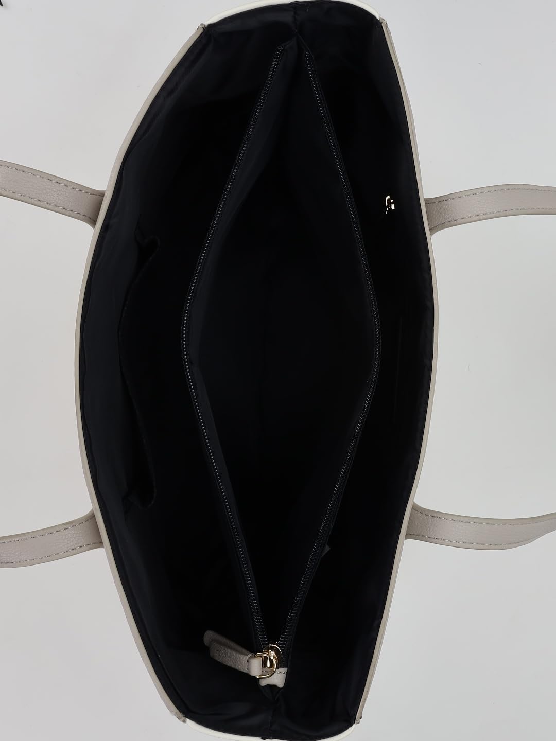 Tommy Hilfiger Solid Brown Pu Tote Bag