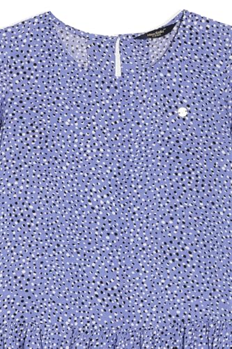 Allen Solly Girl's Regular Fit Blouse (AGTSERGFZ67744_Blue