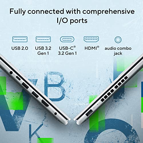 ASUS Vivobook 15, Smartchoice,Intel Corei5 13thGen 13420H, 16GB RAM, 512GB SSD, FHD 15.6", Win11, Office Home'24, M365 Basic (1Year)*, Cool Silver, 1.70kg, X1502VA-BQ835WS, Intel UHD iGPU, Laptop