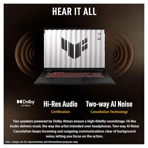 ASUS TUF A18 Gaming Laptop, AMD Ryzen 7-260, 32 GB DDR5 RAM, 2 TB PCle SSD, 18" 2.5K (2560x1600) 240Hz Display, Nvidia G-Force RTX 5070, RGB Backlit Chiclet Keyboard, W11 Pro, Jaeger Gray