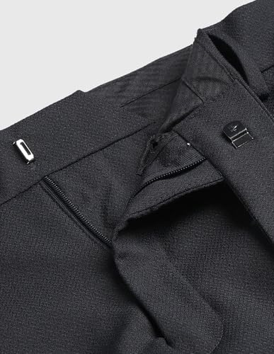 Arrow Men's Dobby Hudson Tailored Fit Trousers