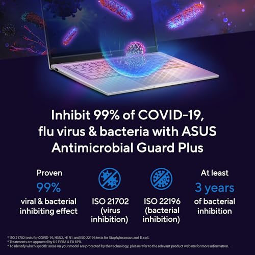 ASUS Vivobook 14, (i5 14th Gen) Intel Core 5 120U, Thin & Light Laptop(16GB RAM/512GB SSD/FHD/14/60Hz/Fingerprint Reader/M365 Basic (1Year)*/Office Home 2024/Silver/1.4 Kg) X1404VAP-EB541WS