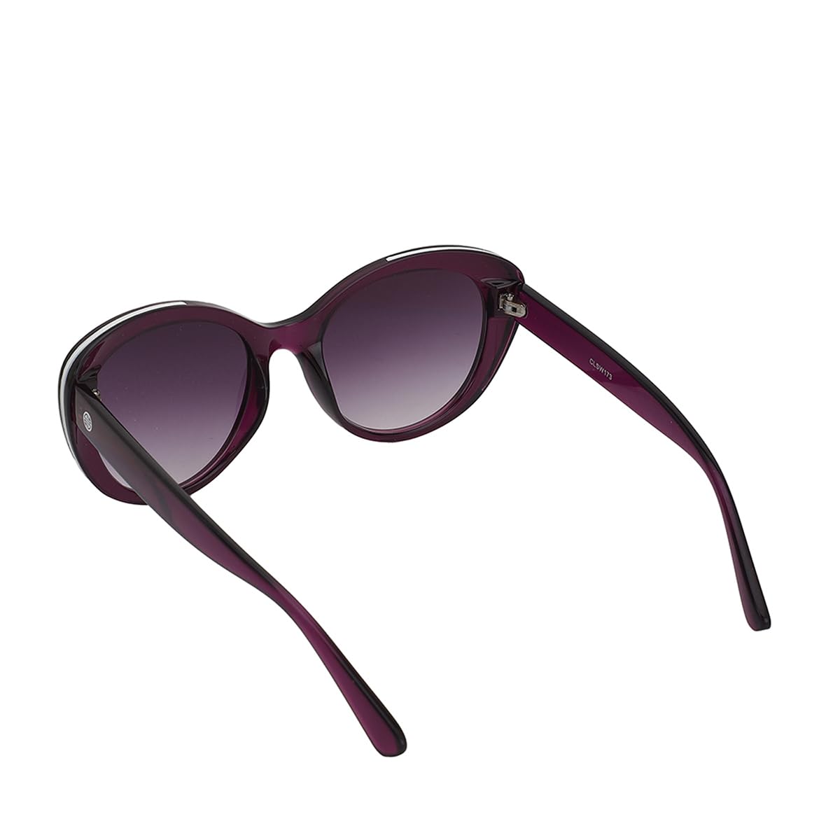 Carlton London Purple Toned UV Protected Cateye Sunglasses For Women