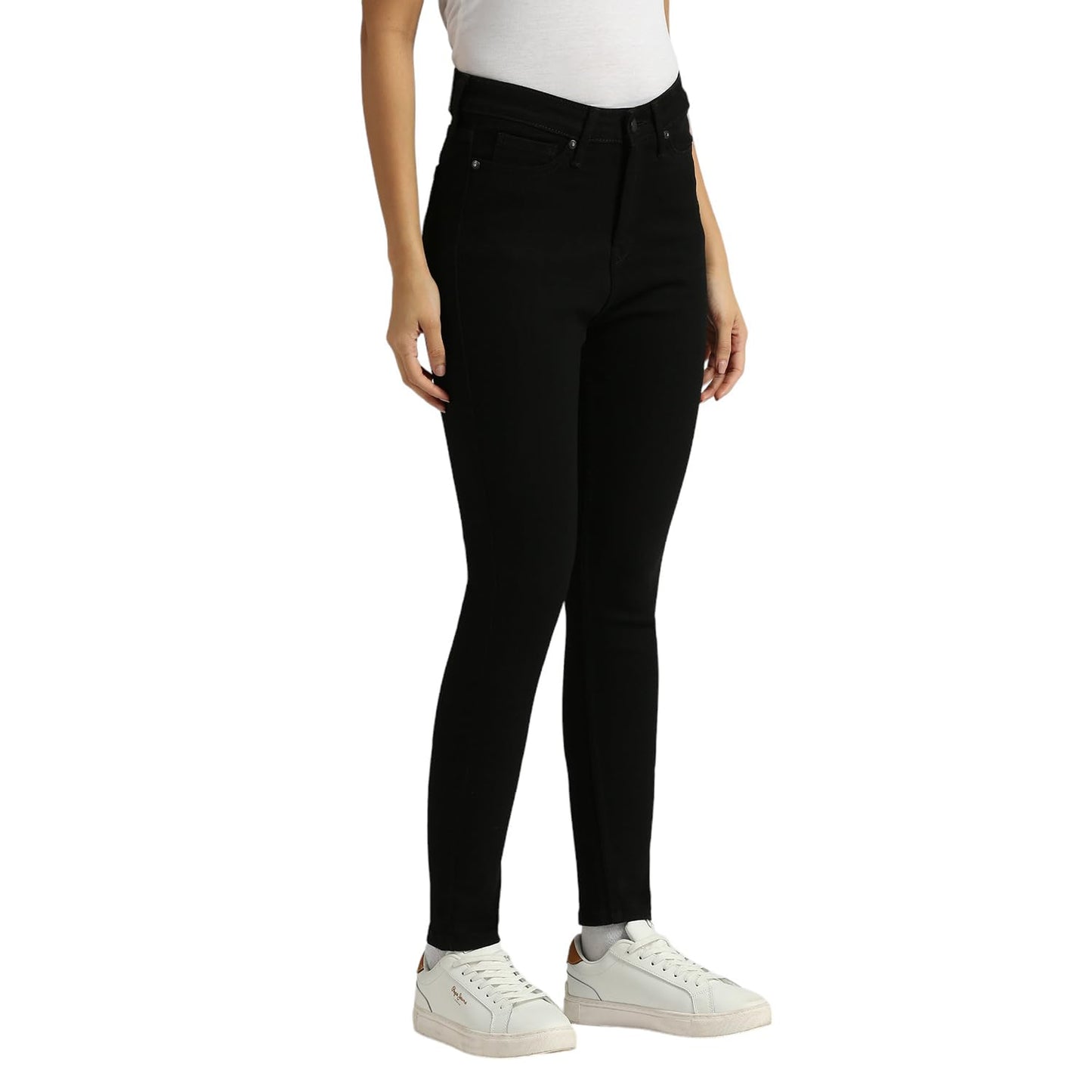 Pepe Jeans Women's Skinny Jeans (PL204750S918_Black Rinse