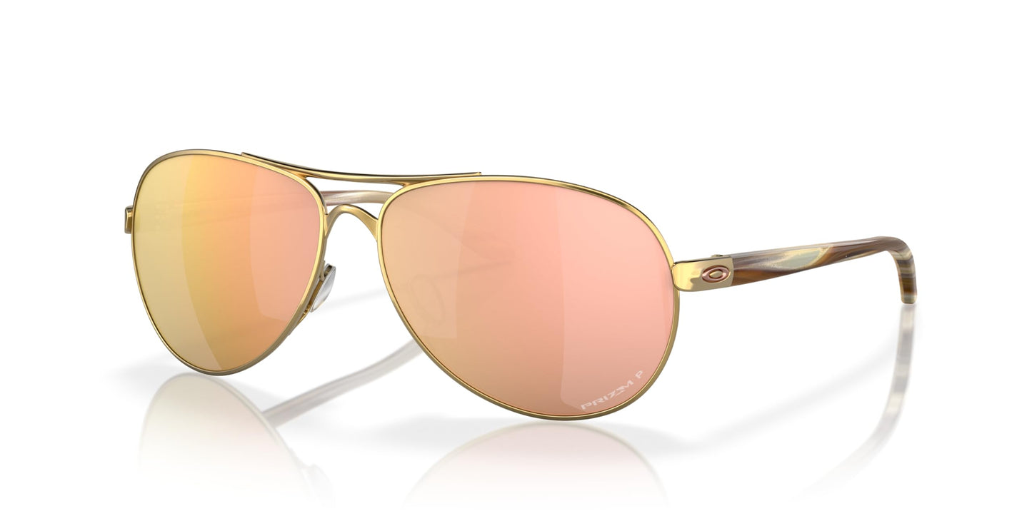 Oakley Women Polarized Pink Lens Pilot Sunglasses - 0OO407940793759