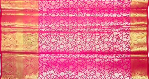 VFCollections Women's Samudrika Pattu Sarees With Blouse (VFC426-5)