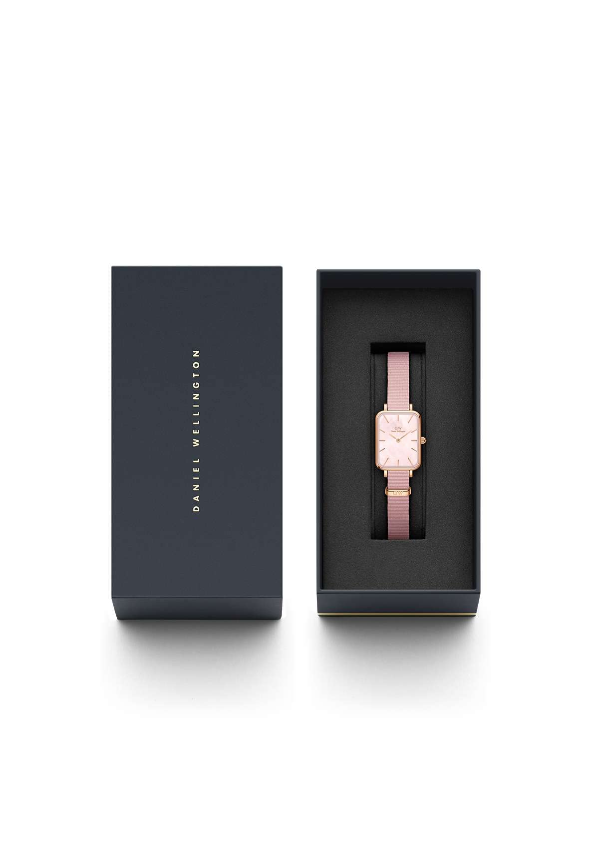 Daniel Wellington Quadro Coral 20x26mm Mother of Pearl Dial Watch