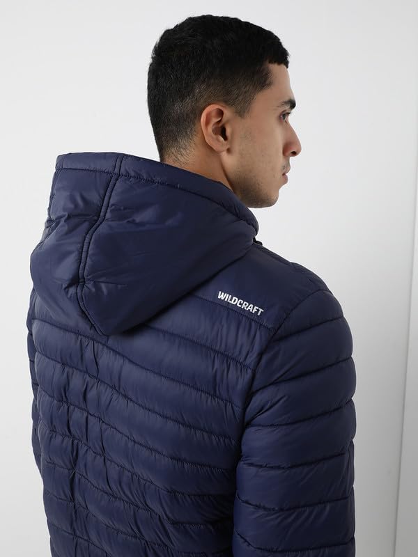Wildcraft Men Nylon Husky Jacket (Navy1, XXXL)
