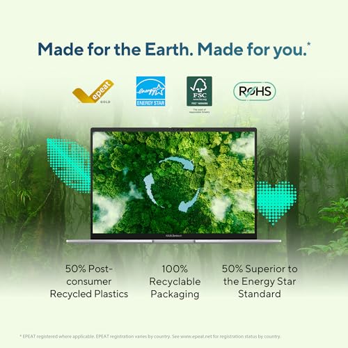 ASUS Zenbook 14,Intel Core Ultra 7 (Series 2),Thin & Light(Intel Arc iGPU/32GB/1TB/3K OLED Touch screen/14/120Hz/Windows 11/M365 Basic (1Year)*/Office Home 2024/Foggy Silver/1.28 kg) UX3405CA-PZ348WS