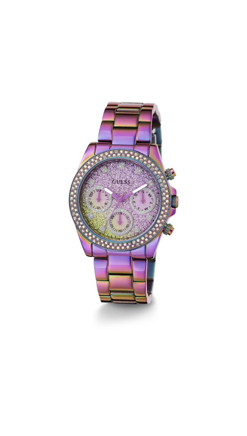 GUESS Analogue Purple Dial Women's Watch-GW0483L5