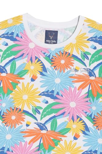 Allen Solly Girl's Regular Fit T-Shirt (AGKCERGP124156_Multi-Coloured