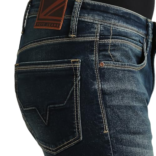Pepe Jeans Men's Regular Jeans (PM208175S641_Green Used