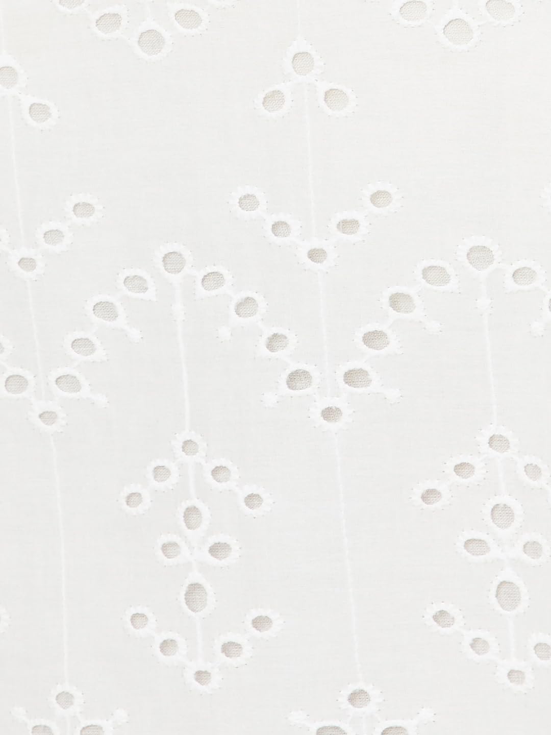 Max Women's Pure Cotton A-Line Midi Dress (DTI3701B_Ivory