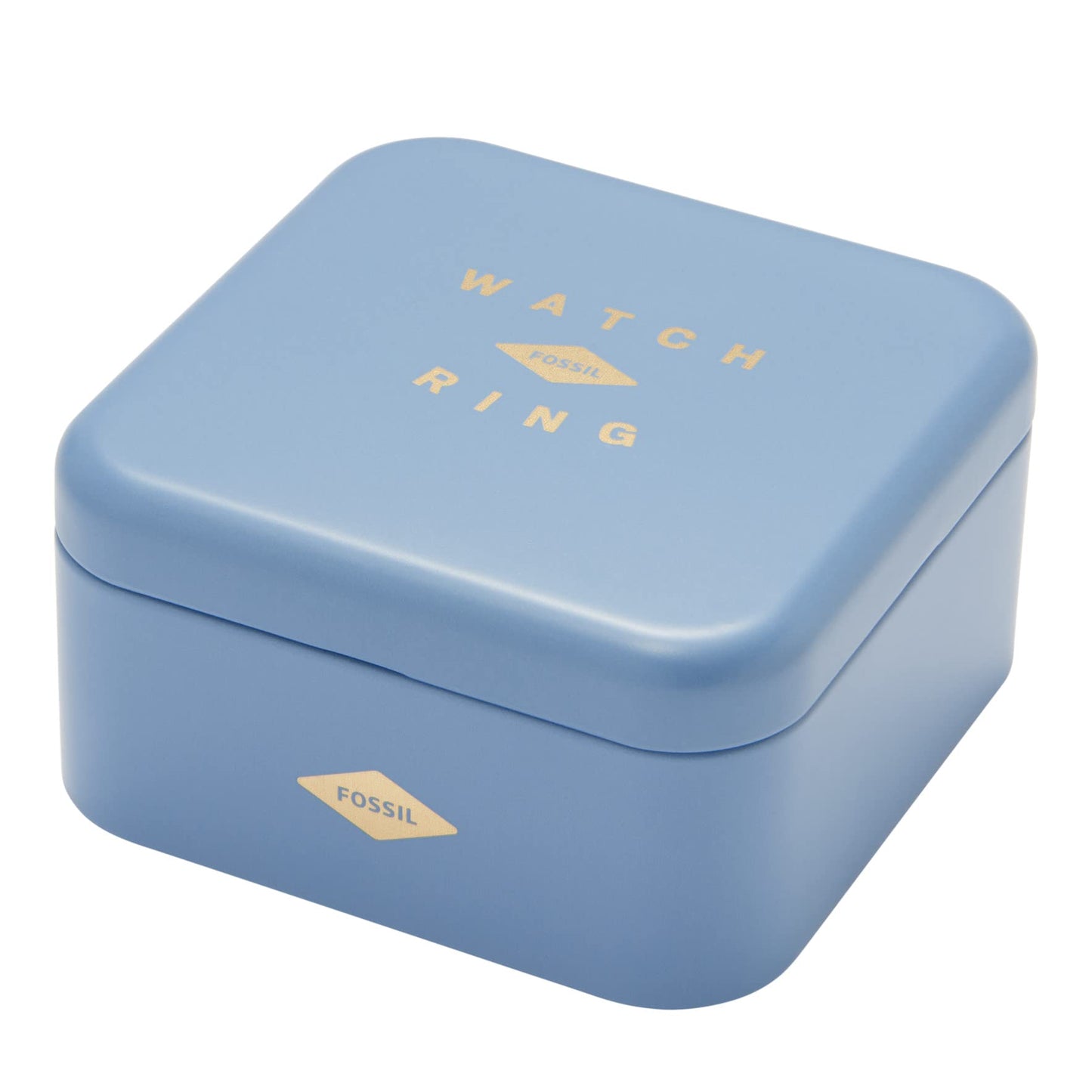 Fossil Unisex Analogue Watch Ring Rose Gold-Plated Es5247