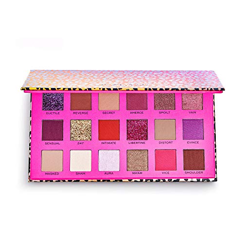 Revolution Beauty London Revolution Pro New Neutrals Passion Shadow Palette, Matte & Shimmery Finish, Passion, 18G (Multicolor)