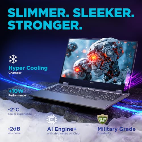 Lenovo LOQ, AMD Ryzen 5 7235HS, RTX 3050-6GB, 24GB RAM, 512GB SSD, FHD, 15.6"/39.6cm, 144Hz, Windows 11, Office Home 2024, Grey, 2.4Kg, 3 Mon. Game Pass, 83JC00EFIN, Gaming Laptop