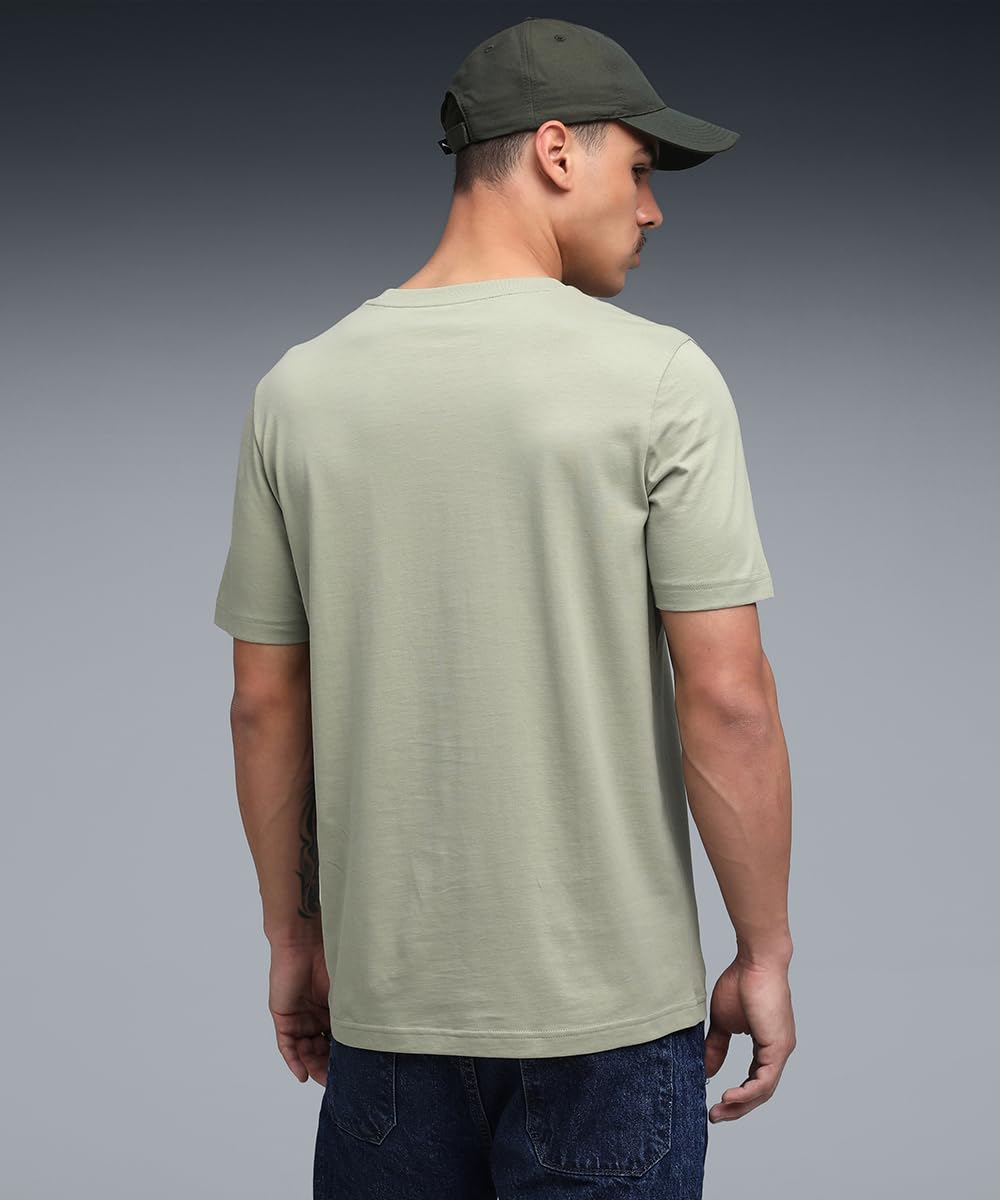 Puma, Men, ESS Block Tee, Dark Olive, XS, (68468582)