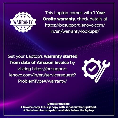 Lenovo IdeaPad Slim 3, Intel Core i3 13th Gen 1315U, 8GB RAM, 512GB SSD, FHD 15.6"(39.6cm), Windows 11, Office 2024, Grey, 1.6Kg, 82X700G5IN, Alexa Built-in, 1Yr ADP Free, 3 Month Game Pass Laptop