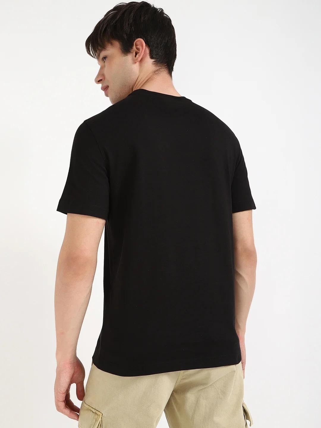 Calvin Klein Jeans Graphic Regular-Fit Cotton T-Shirt