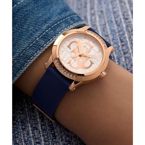 GUESS Analog White Dial Women's Watch-GW0860L2