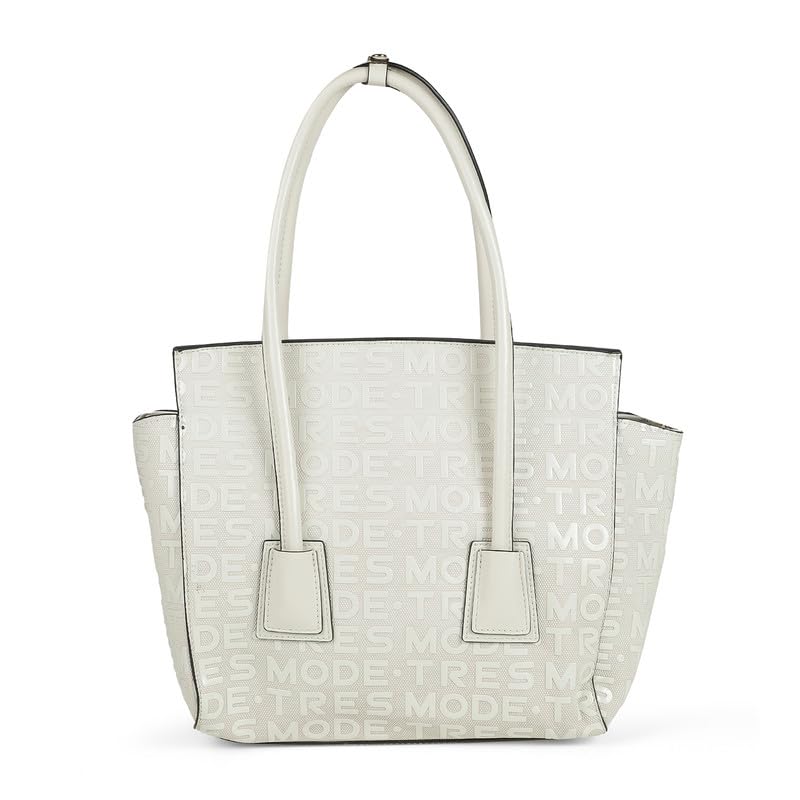 tresmode DIJON Beige Women's Vegan Leather Handbag
