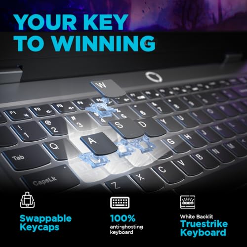 Lenovo LOQ 2024, 12th Gen Intel Core i5 12450HX, RTX 3050-6GB, 16GB RAM, 512GB SSD, FHD, 15.6"/39.6cm, 144Hz, Windows 11, Office 2024, Grey, 2.4Kg, 83GS00LNIN, 3 Mon. Game Pass, Gaming Laptop