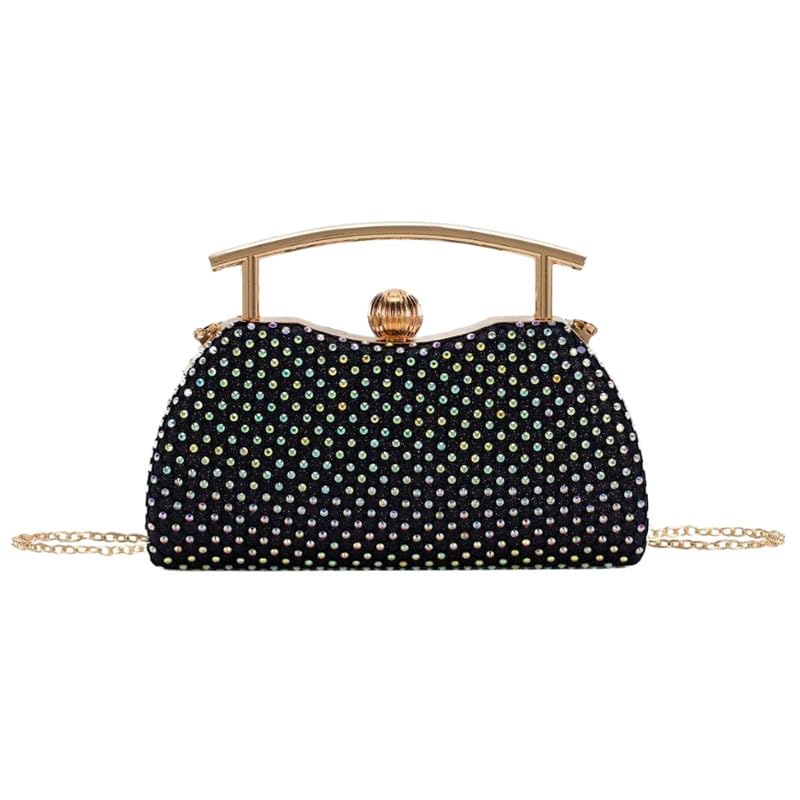 Mastyle® Diamond Clutch Handbag For Women With Rhinestone Surface And Shining Glitter Finish