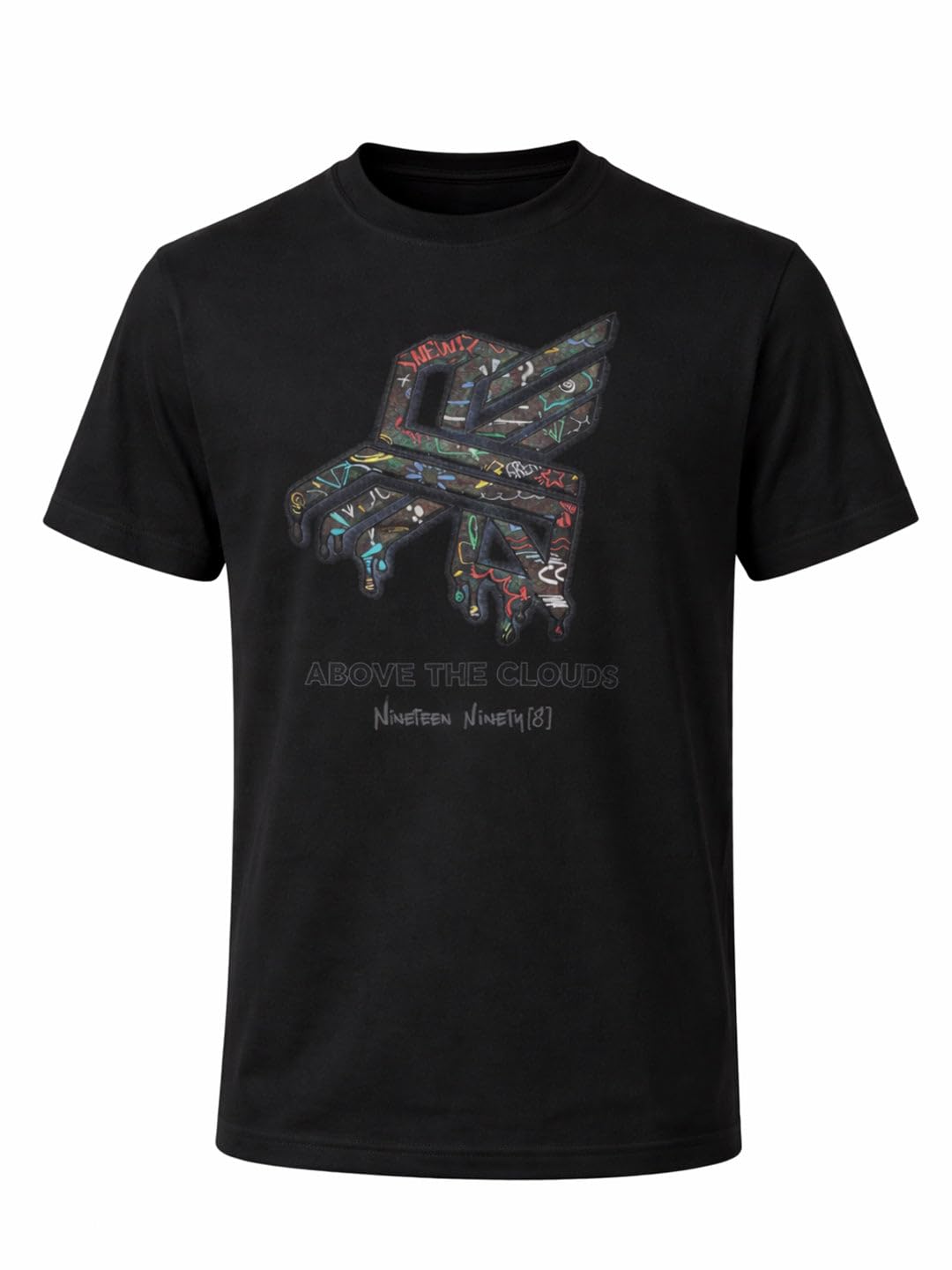 Status Quo Above The Clouds Neon Graphic T-Shirt