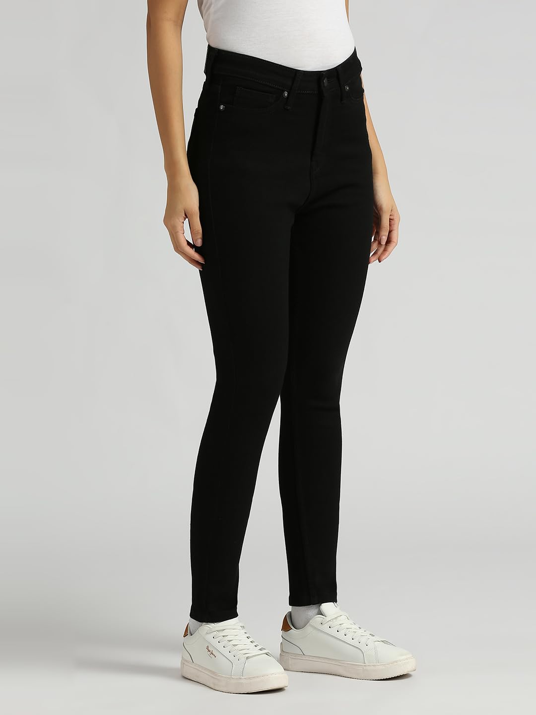 Pepe Jeans Women's Skinny Jeans (PL204750S918_Black Rinse