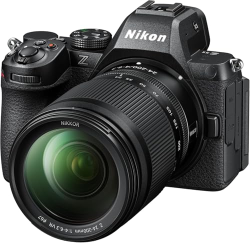 Nikon Z5 II with Telephoto Zoom Lens | Full-Frame mirrorless Stills/Video Camera with 24-200mm Wide-Angle to telephoto Zoom Lens | Nikon USA Model