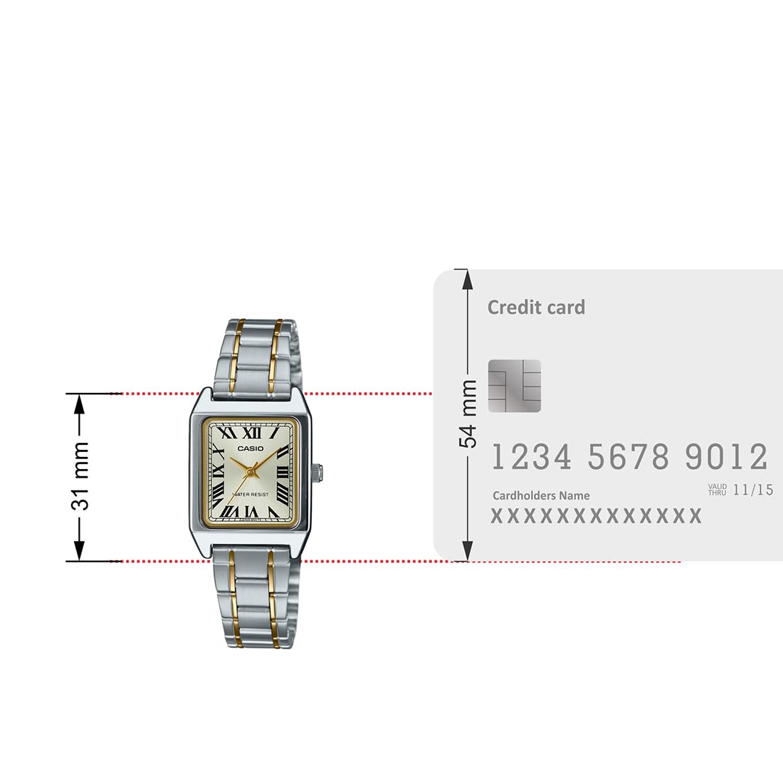 Casio Enticer Ladies Analog Gold Dial Women LTP-V007SG-9BUDF (A2293)