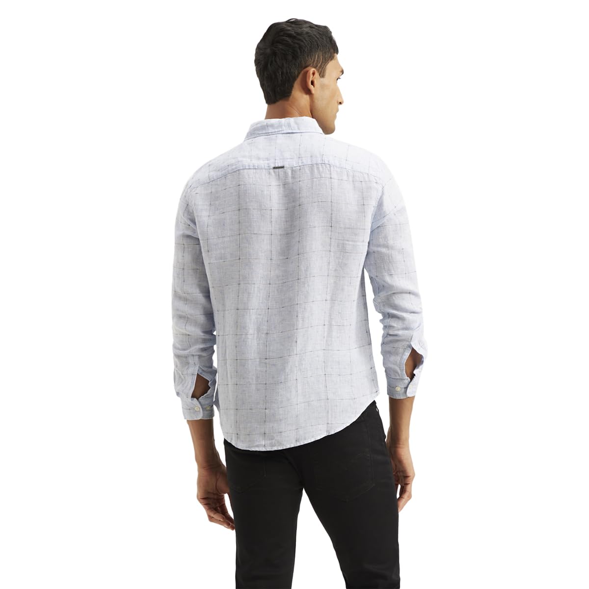 Levi's Men's Checkered Slim Fit Shirt Blue