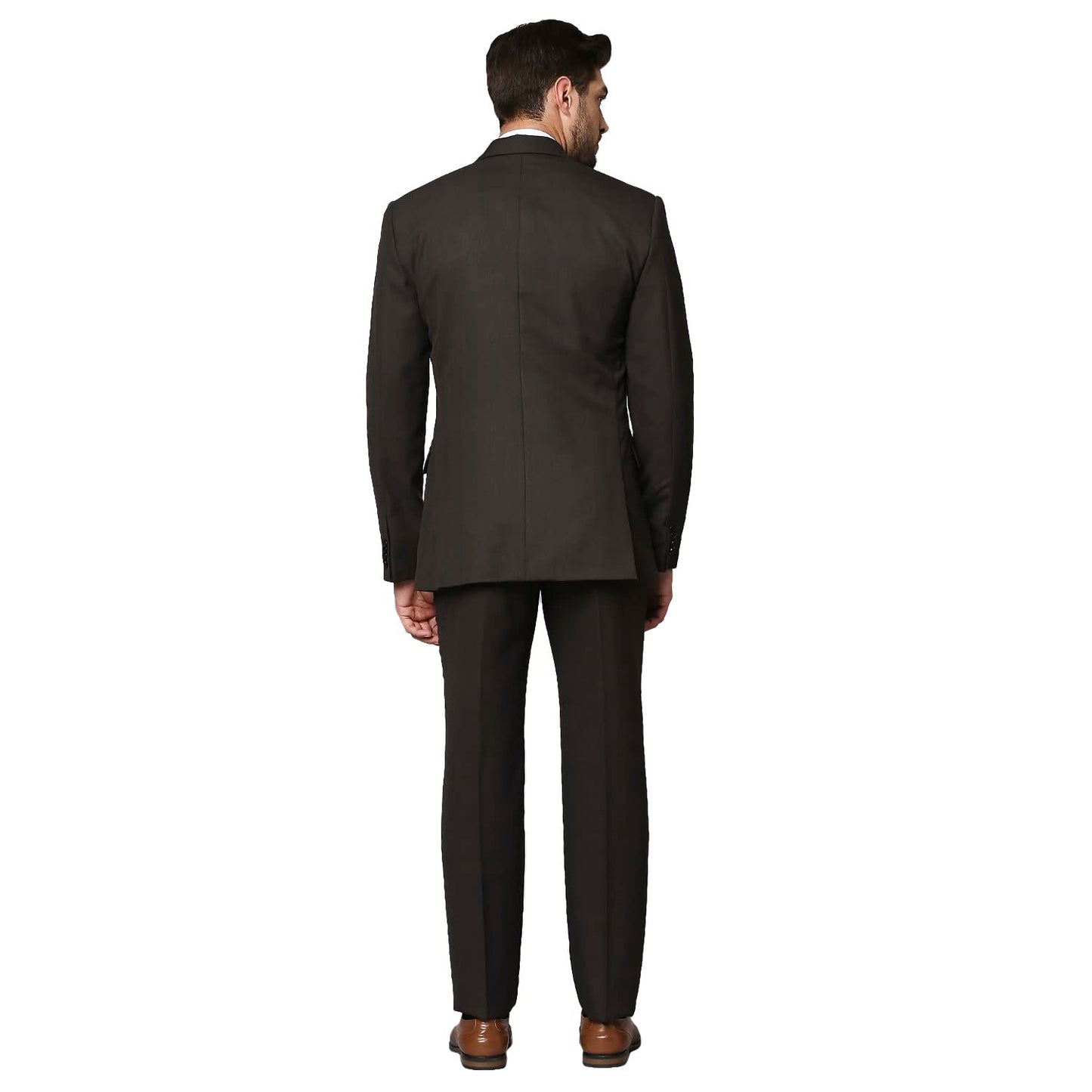 Raymond Dark Brown Suit (Size: 38)-RMDX02063-O8