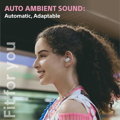 Sony [New Launch] LinkBuds Fit WF-LS910N | Get SRS-XB100 BT Speaker | Active Noise Cancelling Wireless Bluetooth Earbuds, Comfortable Fit with New Supporters -Black