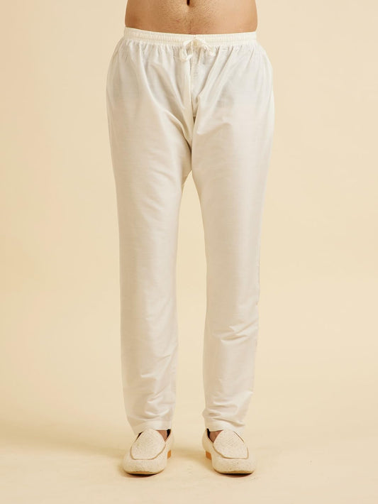 DIWAS BY MANYAVAR Men's Cotton Blend Abstract Floral Print Casual Kurta Set (2pcs)