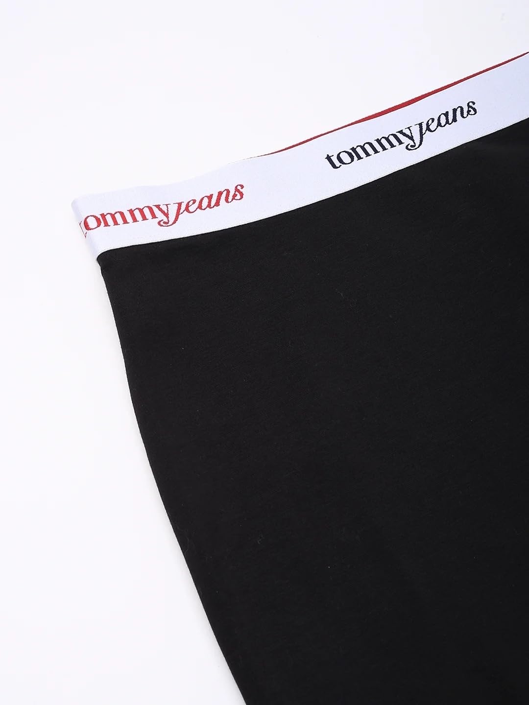 Tommy Hilfiger Slim-Fit Solid Mid Rise Skirt Black