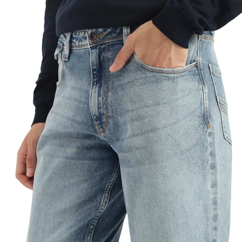 United Colors of Benetton Men's Comfort Jeans (25A4REJE1334I901_Blue