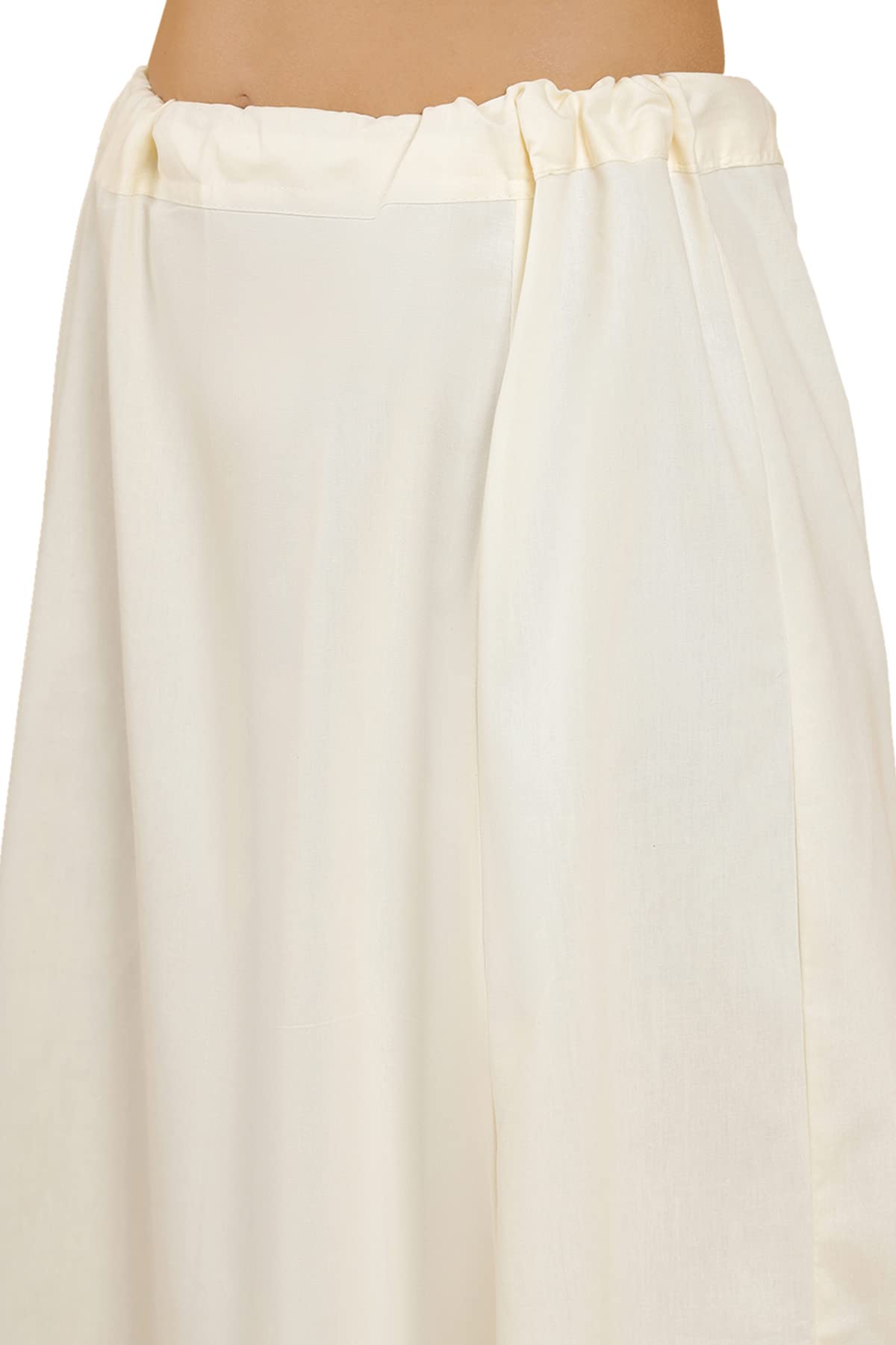 Soch Cream Cotton Blend Petticoat