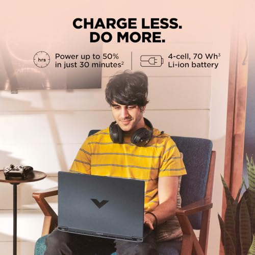 HP Victus 15 Smartchoice, Intel Core i5-14500HX, 6GB RTX 3050, 12GB DDR5(Upgradeable) 512GB SSD, FHD, 144Hz, 300nits,15.6''/39.6cm, Win11,Office24, Mica Silver, 2.3kg, fa2627/2624TX, RGB Gaming Laptop