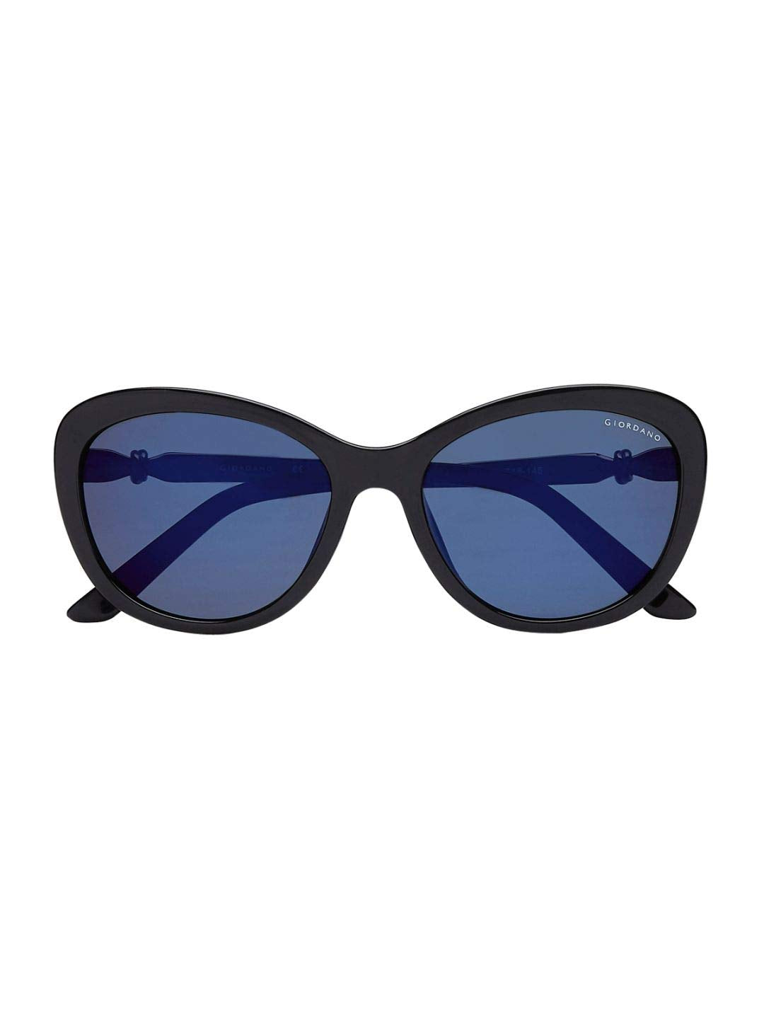 Giordano UV Protected Cat Eye Women Sunglasses (56 | Blue Lens)