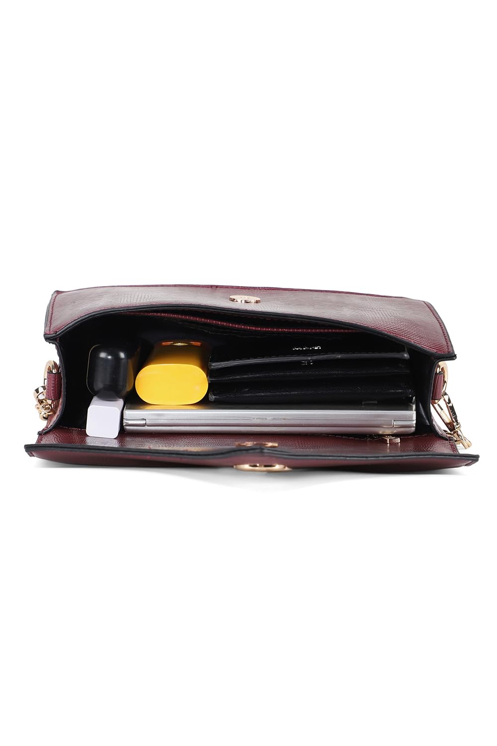 Allen Solly Polyester Women Burgundy Colour Wallets_Ahbgfrgbs02485 Size-23 * 7 * 13Cm