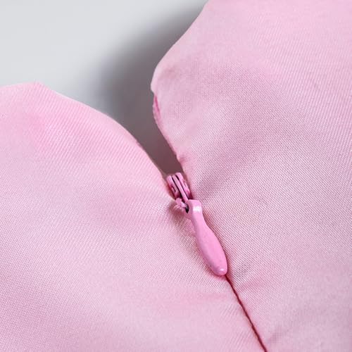 Hopscotch Girls Pink Sleeveless Ruffle Embellished Dress for Age (5-6 Years)