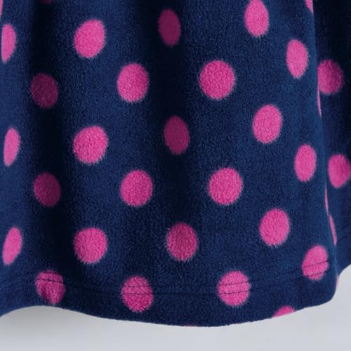 Hopscotch Girls Full Sleeves Blue 2-Pc Polka Dot Bow Applique Legging Set For Age (3-4 Years)