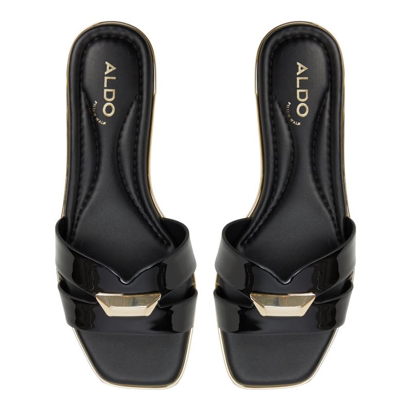 Aldo KHARINE-IN001 Women Black Flat Sandals