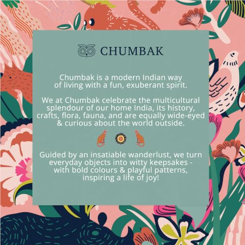 TEAL BY CHUMBAK Botanical Bail Flap Handbag for Women - Brown Polyester Flap Handbag with Adjustable Strap, 4.5L Storage | Snap Button Closure Sling Purse | Gifts for Women, Ladies Purse